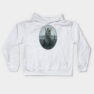 Two of Swords from the Celtic Tarot Kids Hoodie